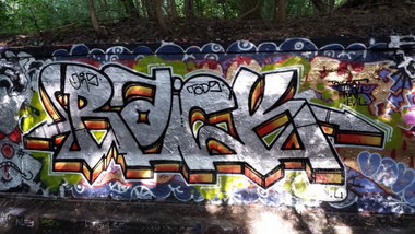 Graffiti Wall - Photo by Joekatze - RAICK, JKS, JOKERS (2014)