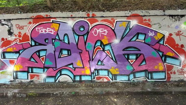 Graffiti Wall - Photo by Joekatze - RAICK, JKS, JOKERS (2014)