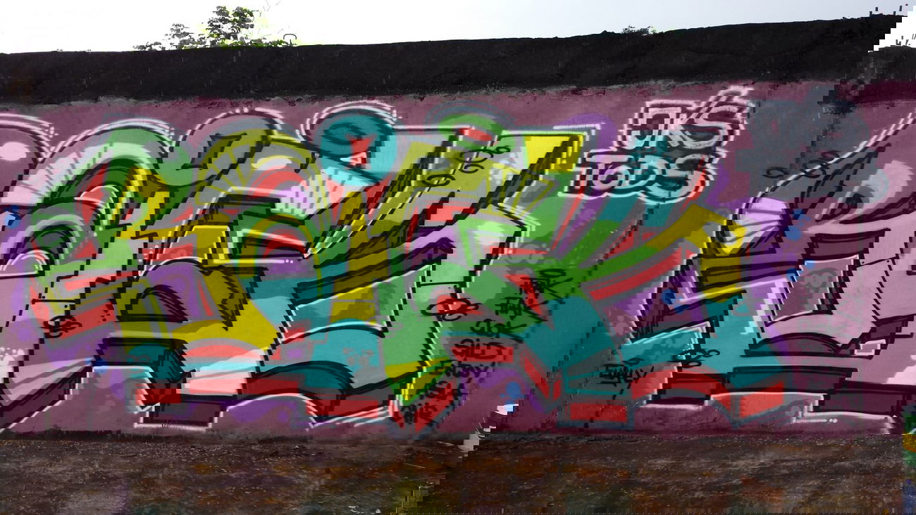 Graffiti Wall - Photo by Joekatze - Raick, JKS, TODS (2014)