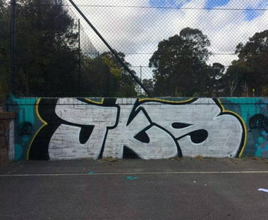 Graffiti Wall - Photo by Joekatze - JKS, Jokers, Cnik (2014)
