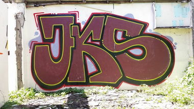 Graffiti Bombing - Photo by Joekatze - JKS, Jokers (2014)