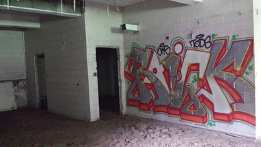 Graffiti Wall - Photo by Joekatze - Raick, JKS, TODS (2014)