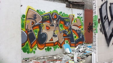 Graffiti Wall - Photo by Joekatze - RAICK, JKS, TODS (2014)