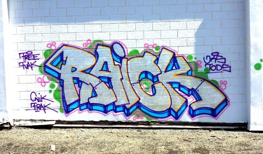 Graffiti Wall - Photo by Joekatze - RAICK, JOKERSCREW, JKS (2015)