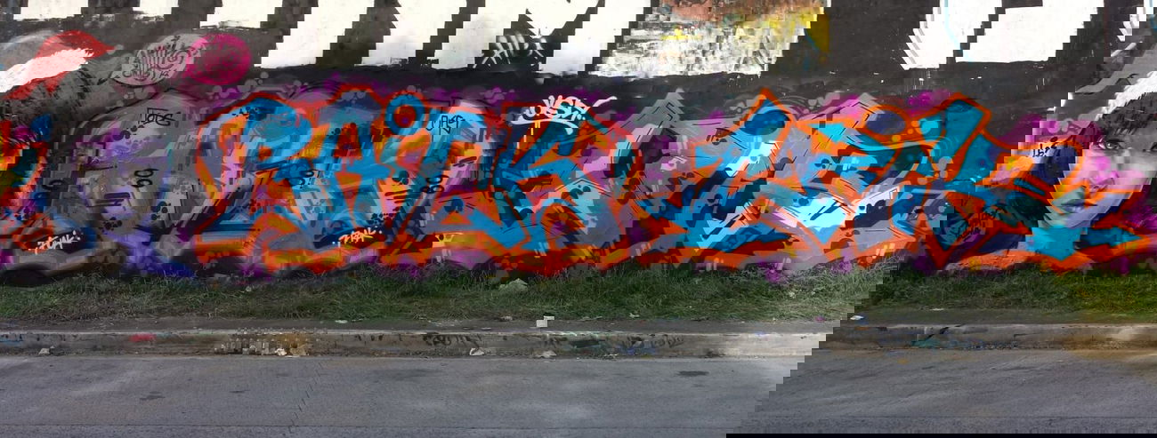 Graffiti Wall - Photo by Joekatze - Raick, Cnik, Uniko (2014)