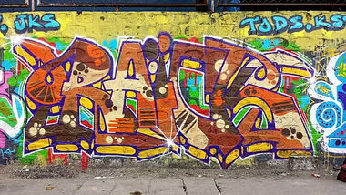 Graffiti Wall - Photo by Joekatze - RAICK, JOKERSCREW, JKS (2015)