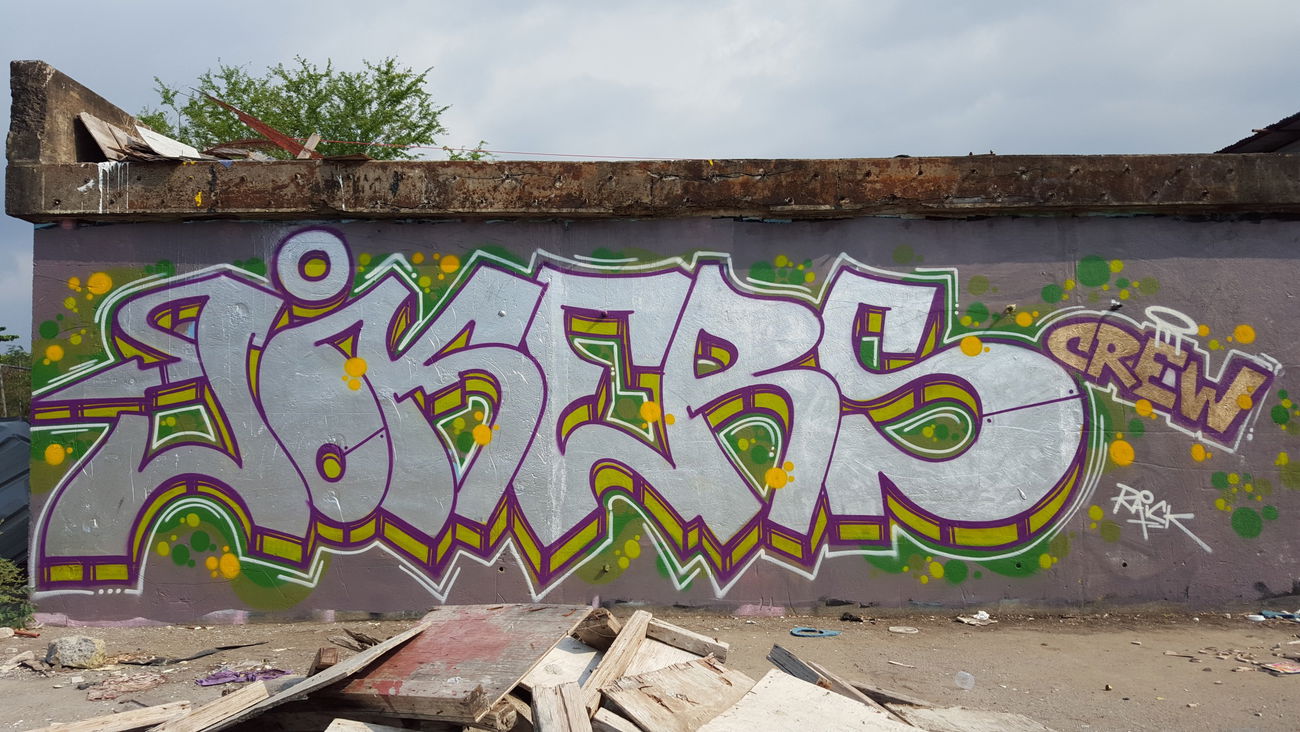 Graffiti Wall - Photo by Joekatze - jokerscrew, raickone (2016)
