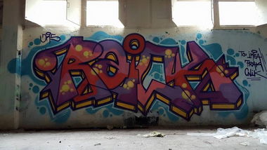Graffiti Wall - Photo by Joekatze - Raickone, jokerscrew, jks (2015)