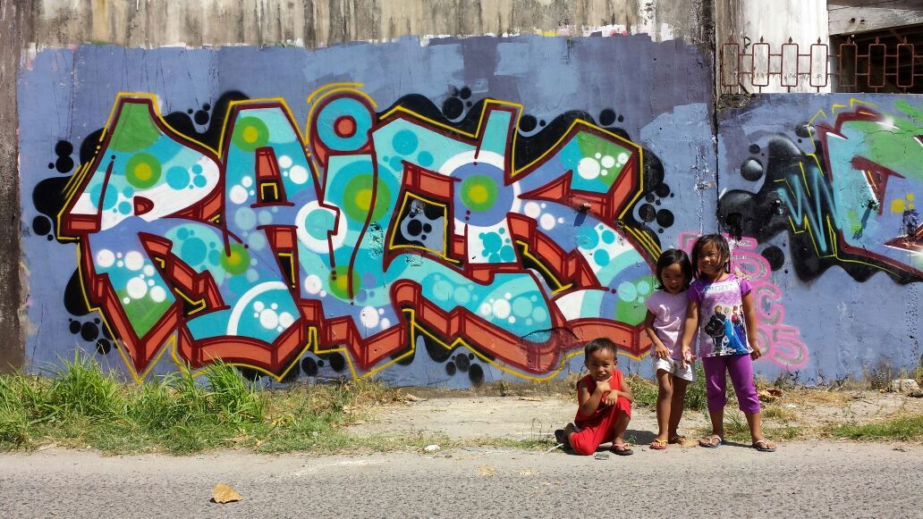 Graffiti Wall - Photo by Joekatze - RAICK, JOKERSCREW, JKS (2015)