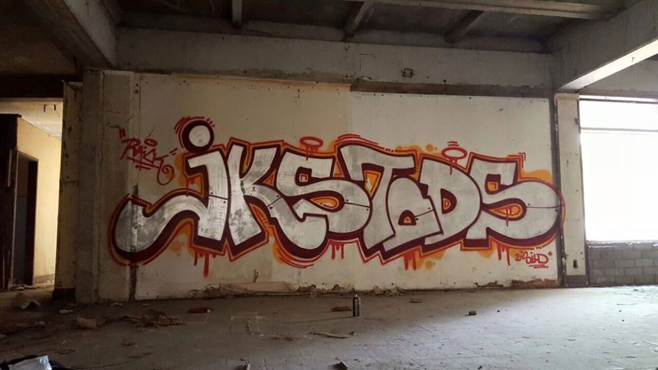 Graffiti Bombing - Photo by Joekatze - JKS, Jokerscrew, Todscrew (2015)
