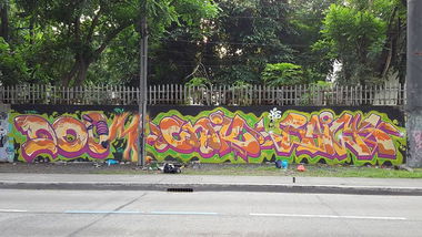 Graffiti Wall - Photo by Joekatze - raickone, jokerscrew, jkscrew (2015)