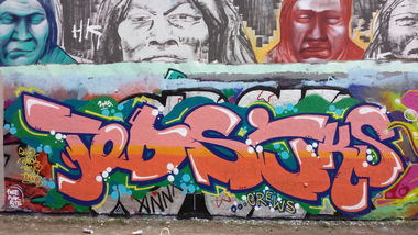 Graffiti Wall - Photo by Joekatze - RAICK, SILT, JOKERSCREW (2015)