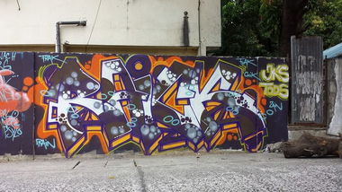 Graffiti Wall - Photo by Joekatze - RAICK, JOKERSCREW, JKS (2015)