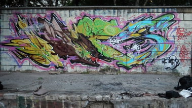 Graffiti Wall in Stavropol - Photo by Joes