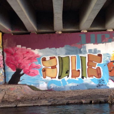 Graffiti Wall in Göttingen - Photo by Jolie - jolie (2014)