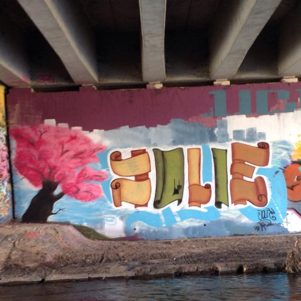 Graffiti Wall in Göttingen - Photo by Jolie - jolie (2014)