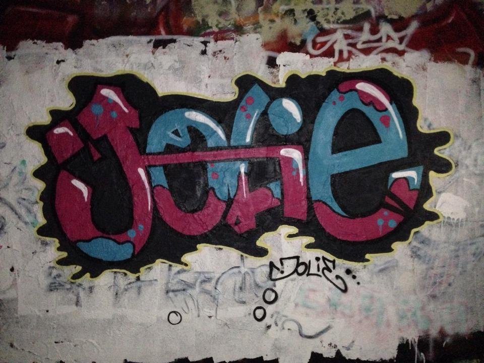 Graffiti Wall - Photo by Jolie - jolie, 2014, berlin
