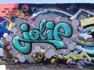 Graffiti Wall - Photo by Jolie - jolie, 2014, berlin