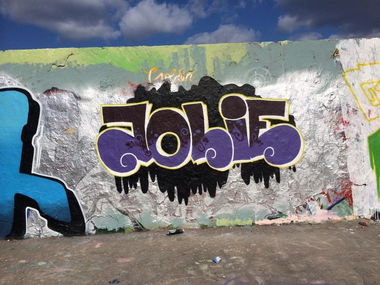 Graffiti Wall - Photo by Jolie - jolie, mauerpark (2015)