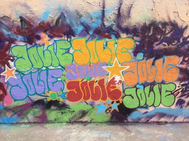 Graffiti Wall - Photo by Jolie