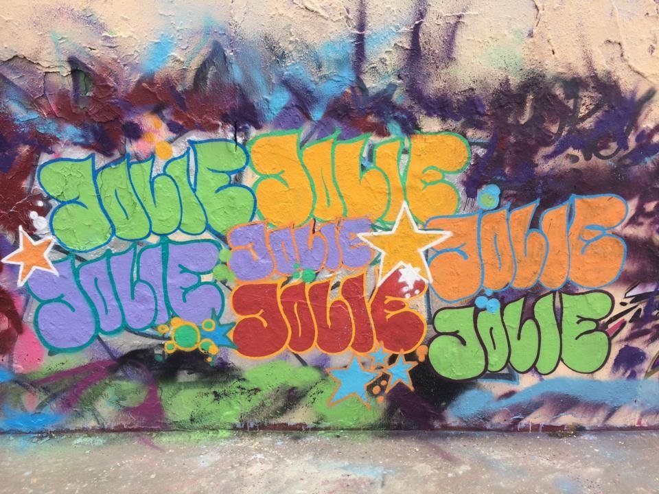 Graffiti Wall - Photo by Jolie