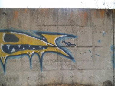 Graffiti Wall - Photo by JonkMRKJU