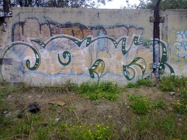 Graffiti Wall - Photo by JonkMRKJU