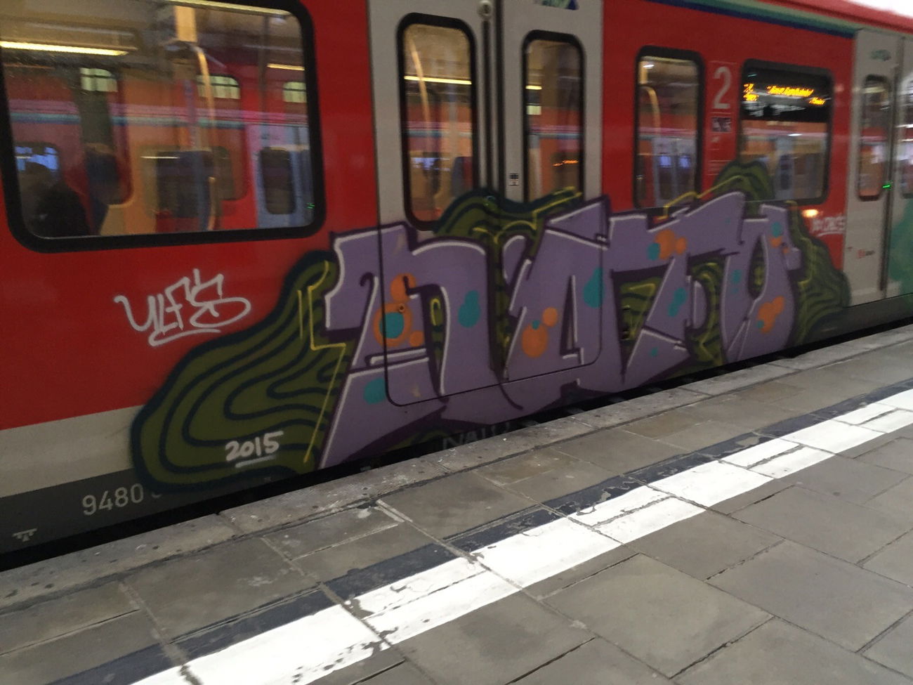Graffiti Train - Photo by Jope2 - nato (2015)