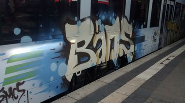 Graffiti Train - Photo by Jope2 - VTG, BANS, ALEC