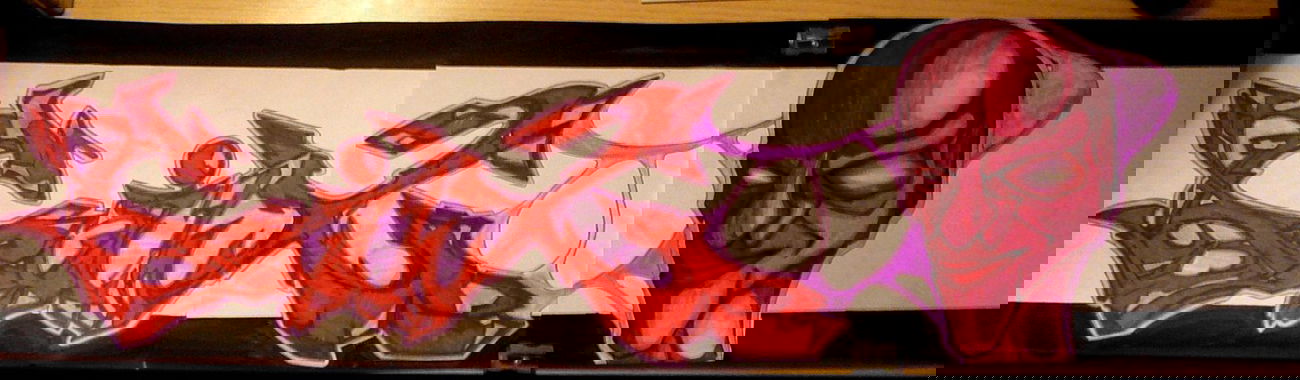 Graffiti Sketch in Warsaw - Photo by Joster - Siux, Jost, Character (2013)