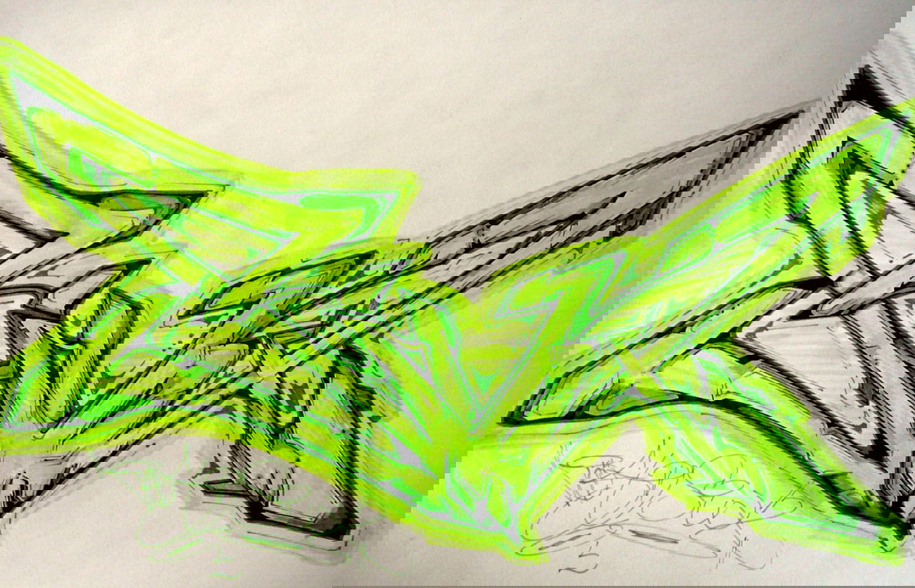 Graffiti Sketch - Photo by Joster - Siux, Suck, Tag (2014)