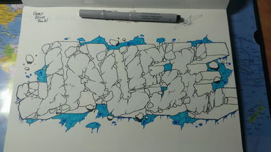 Graffiti Sketch - Photo by Jouse196 - Jous, jause, sketch (2013)