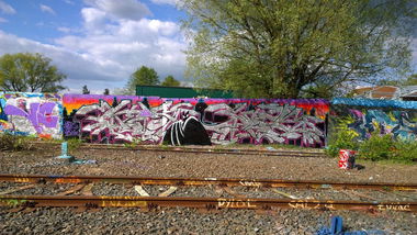 Graffiti Wall in Hamburg - Photo by JungleStyles (2014)