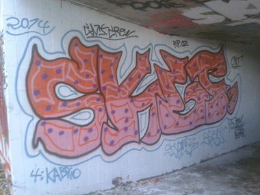 Graffiti Wall in Soest - Photo by Junkee - Skef (2014)