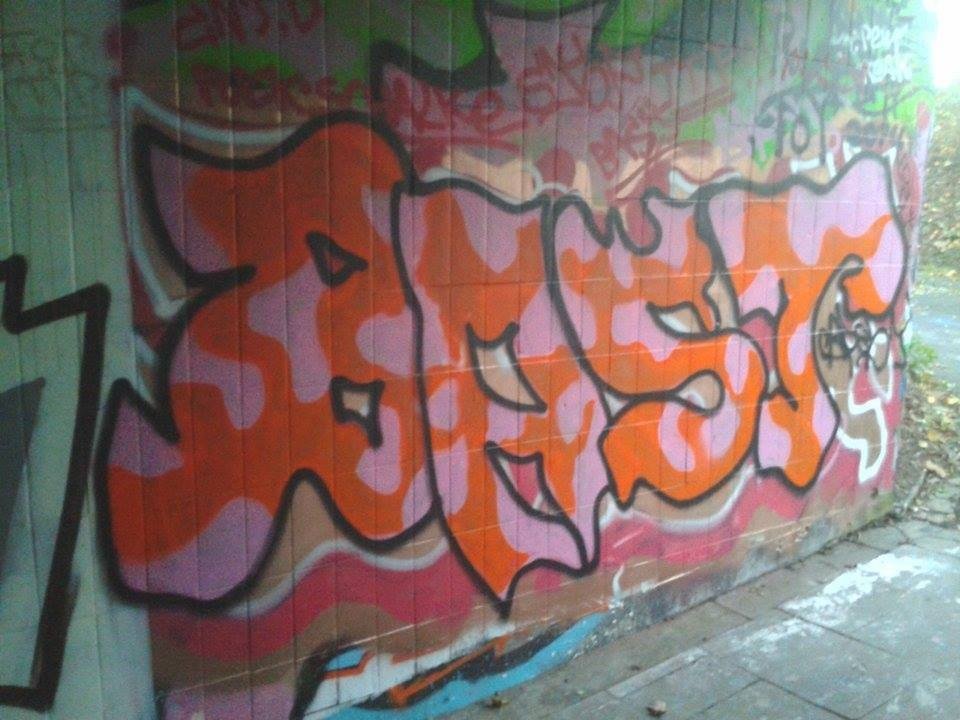 Graffiti Wall in Kreis Soest - Photo by Junkee - Bast (2014)