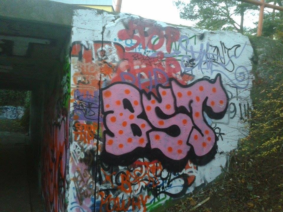 Graffiti Wall in Soest - Photo by Junkee - Bst (2014)