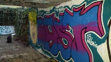 Graffiti Wall in Soest - Photo by Junkee - Bast (2014)
