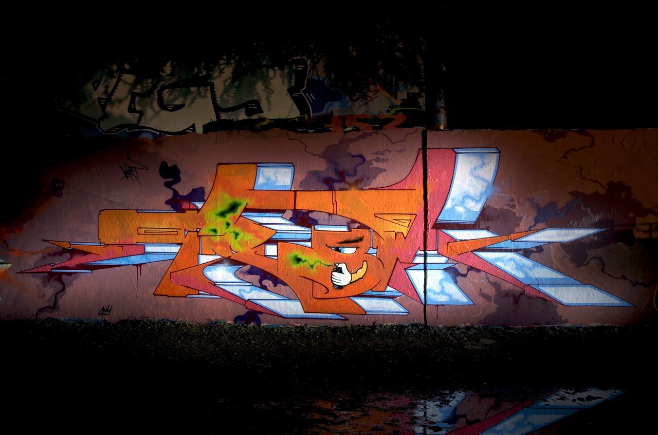 Graffiti Wall in Köln - Photo by Jupiter - Wert, Cologne, Colonia (2012)
