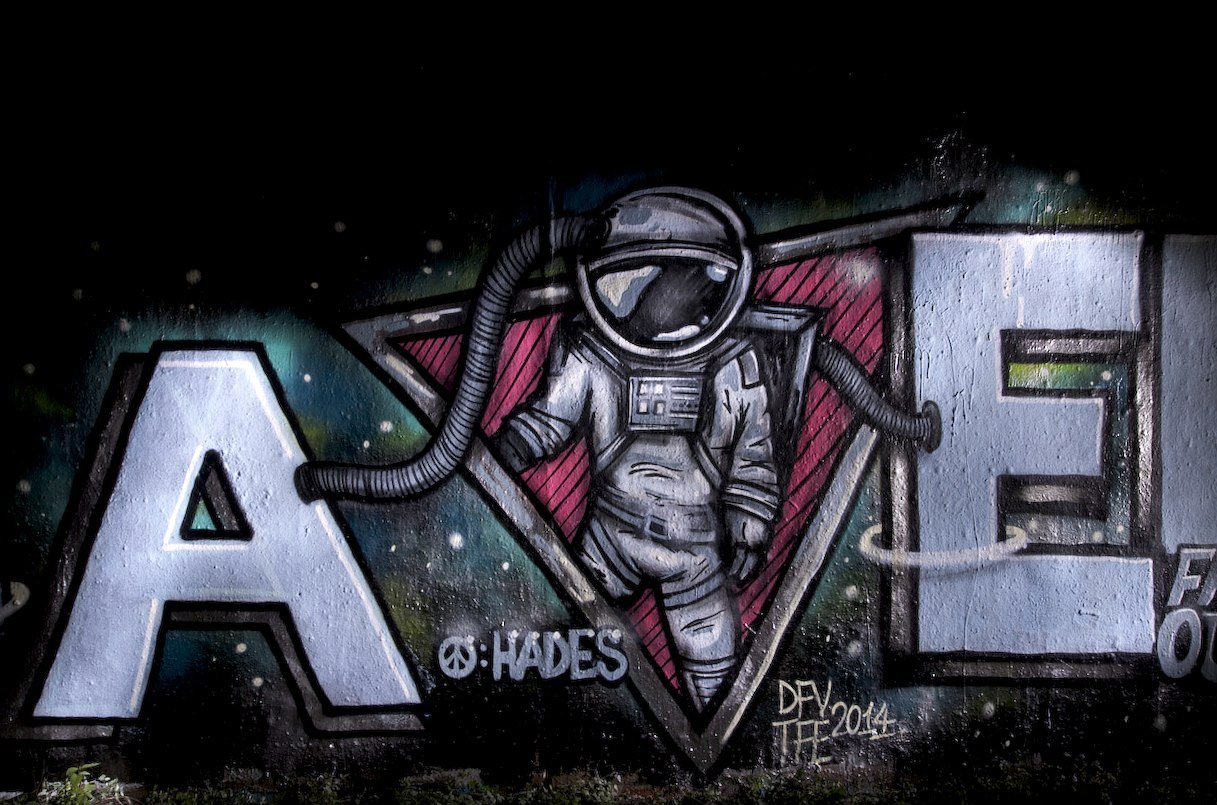 Graffiti Wall in Köln - Photo by Jupiter - Erkan, Hades, TFE (2014)