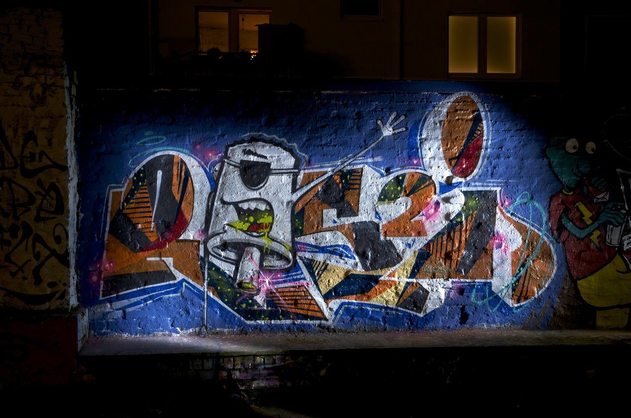 Graffiti Wall in Köln - Photo by Jupiter - Cologne, Colonia, Hall-of-Fame (2014)