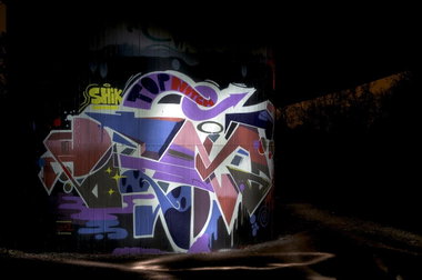 Graffiti Wall in Essen - Photo by Jupiter - TopNotch, Column, MotorWay