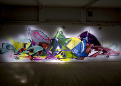 Graffiti Artwork in Köln - Photo by Jupiter - Semor, TAD, DHS (2013)
