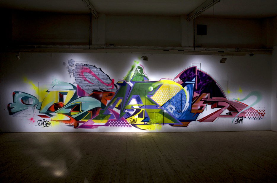 Graffiti Artwork in Köln - Photo by Jupiter - Semor, TAD, DHS (2013)