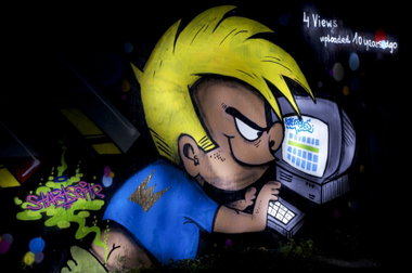 Graffiti Wall in Köln - Photo by Jupiter - Fone, Foner, OH (2012)