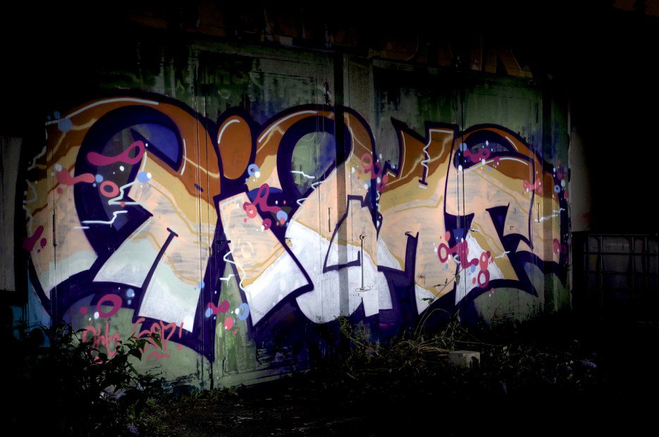 Graffiti Wall in Köln - Photo by Jupiter - Aight, Beyond-Justice, Cologne (2012)