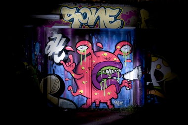 Graffiti Wall in Köln - Photo by Jupiter - Beyond-Justice, Character, Cologne (2012)