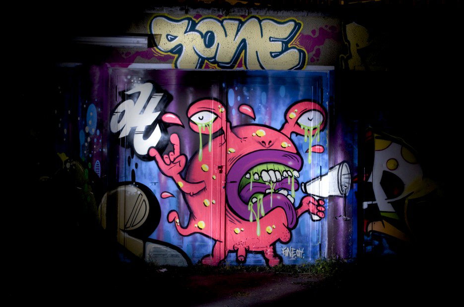 Graffiti Wall in Köln - Photo by Jupiter - Beyond-Justice, Character, Cologne (2012)