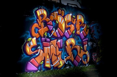 Graffiti Wall in Köln - Photo by Jupiter - Smer, Böse, Böser (2012)