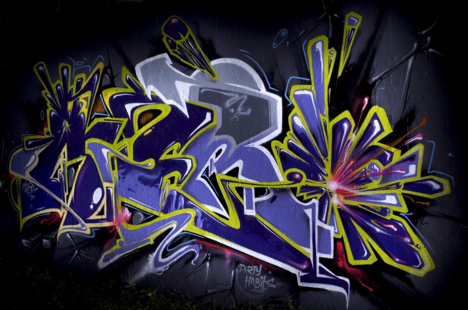 Graffiti Wall in Köln - Photo by Jupiter - Mero, Cologne, Colonia (2011)