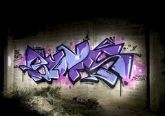 Graffiti Wall in Peguera - Photo by Jupiter - Bums, Abandoned, Area (2011)